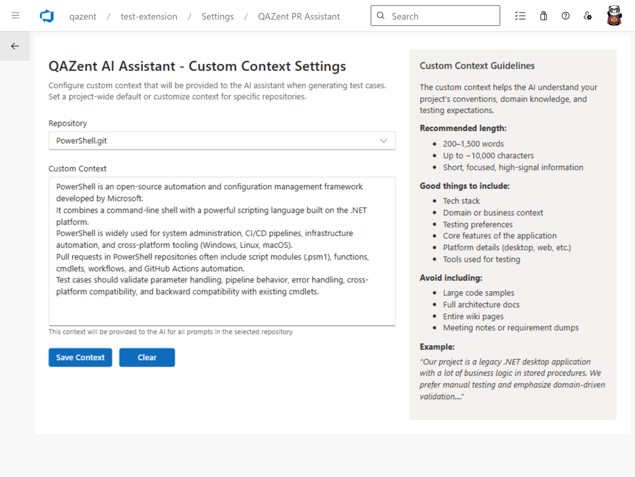 AI-generated test cases